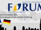 Forum Franco Allemand 2021