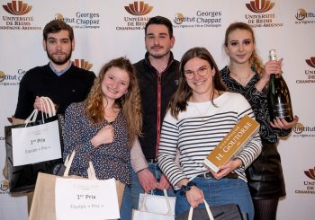 Les étudiants du Master Viticulture et Environnement remportent la première place au Grand Défi de Bacchus
